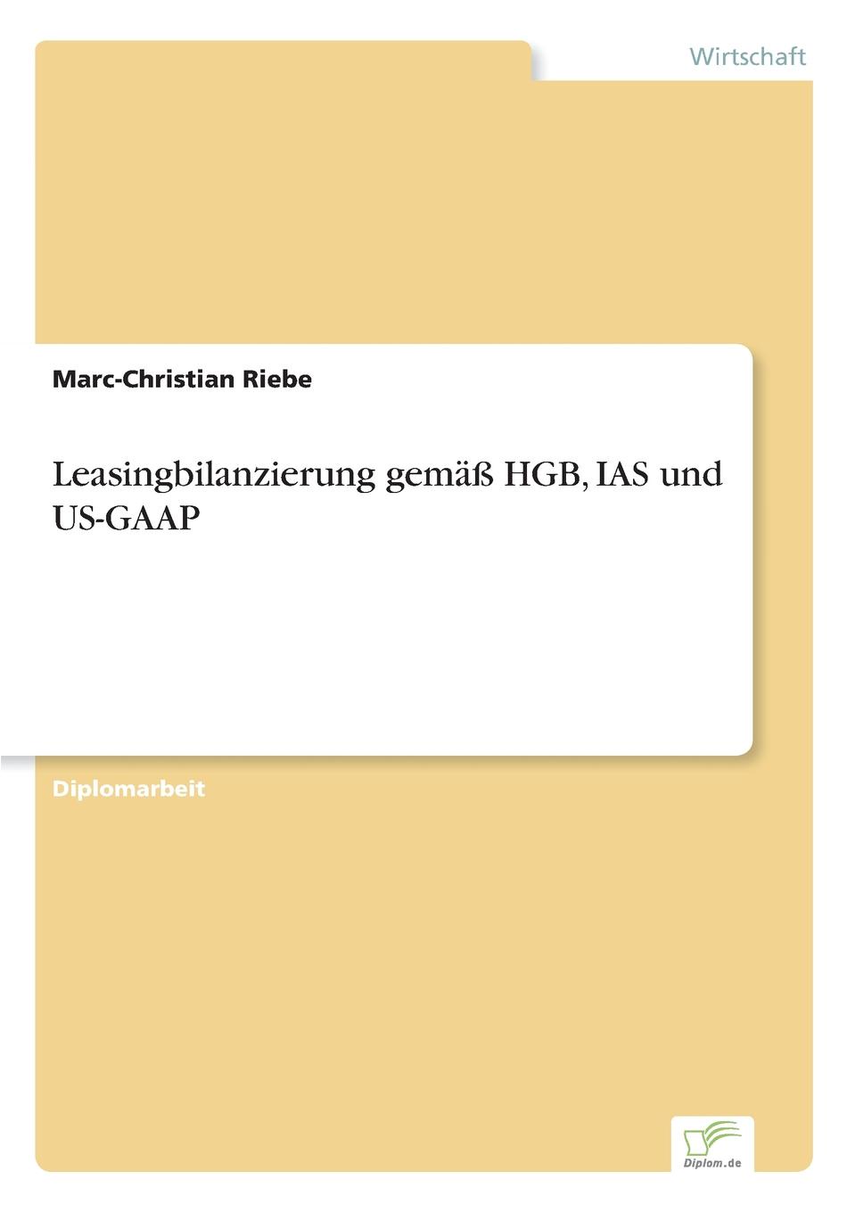 фото Leasingbilanzierung gemass HGB, IAS und US-GAAP