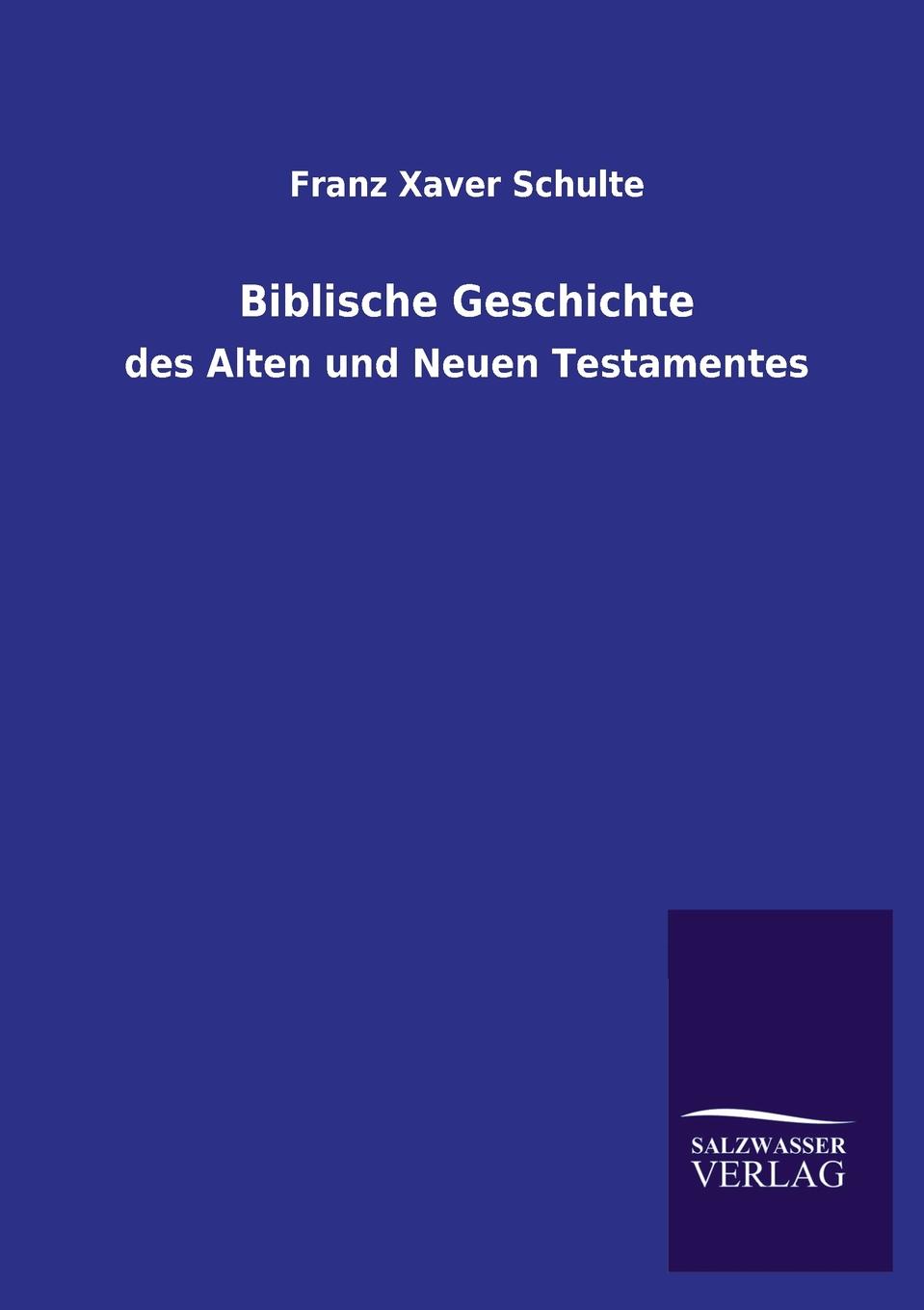 все цены на Franz Xaver Schulte Biblische Geschichte онлайн