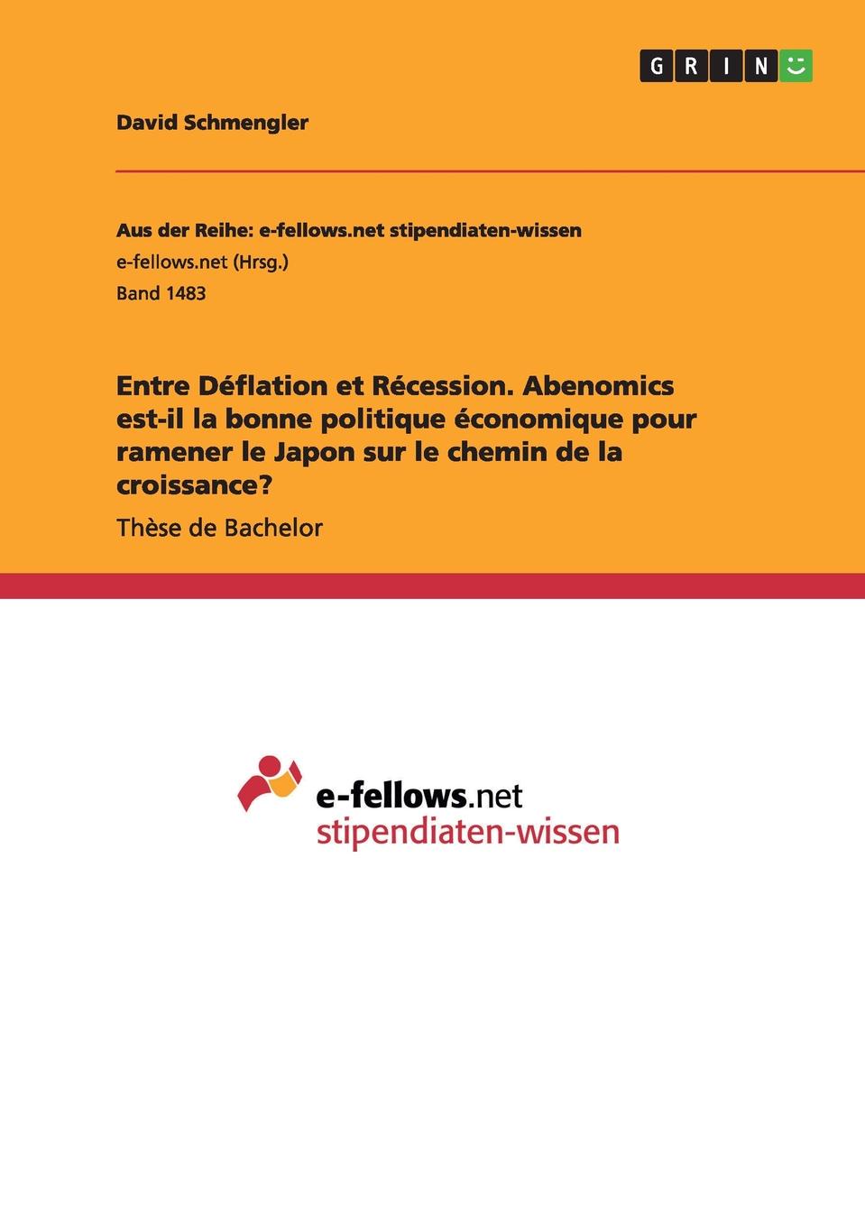 фото Entre Deflation et Recession. Abenomics est-il la bonne politique economique pour ramener le Japon sur le chemin de la croissance.