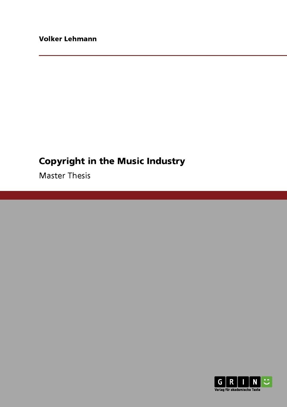 фото Copyright in the Music Industry