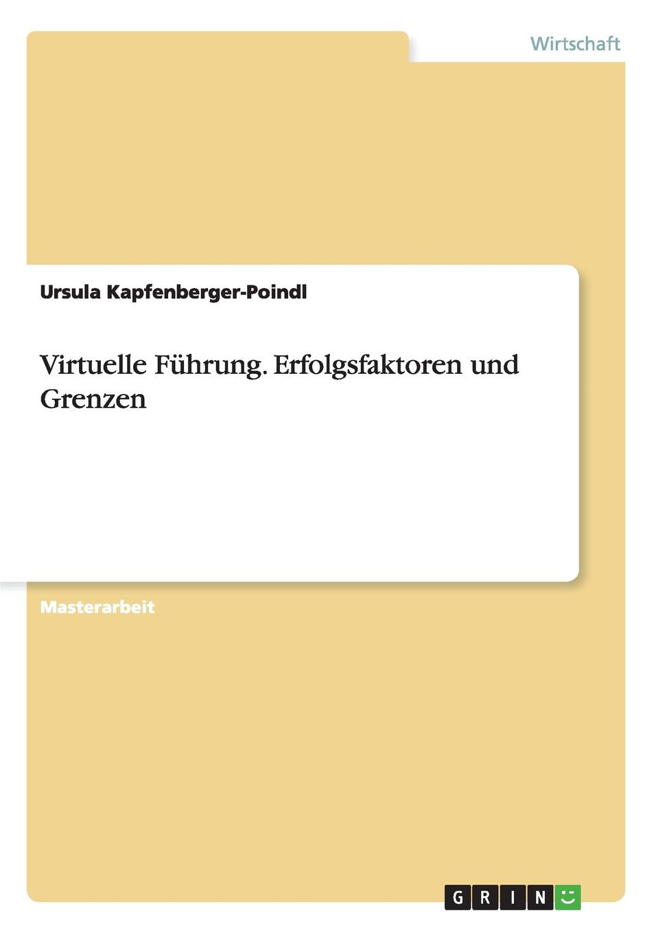 Virtuelle Fuhrung. Erfolgsfaktoren und Grenzen