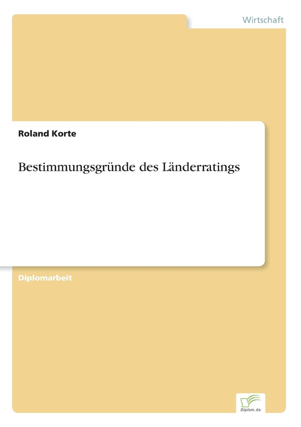 Bestimmungsgrunde des Landerratings