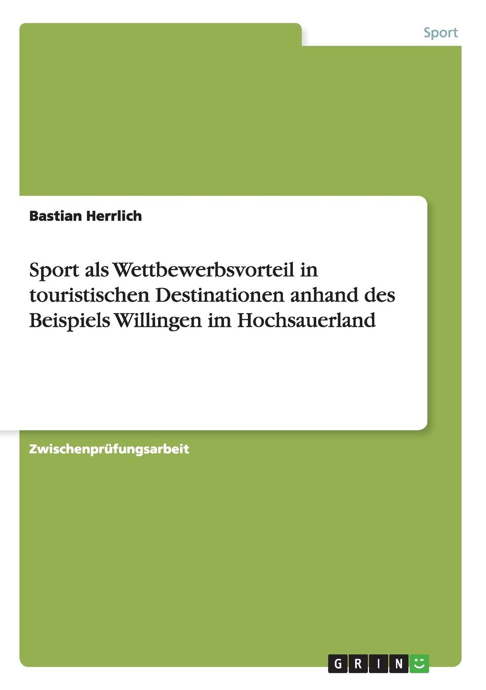 фото Sport als Wettbewerbsvorteil in touristischen Destinationen anhand des Beispiels Willingen im Hochsauerland