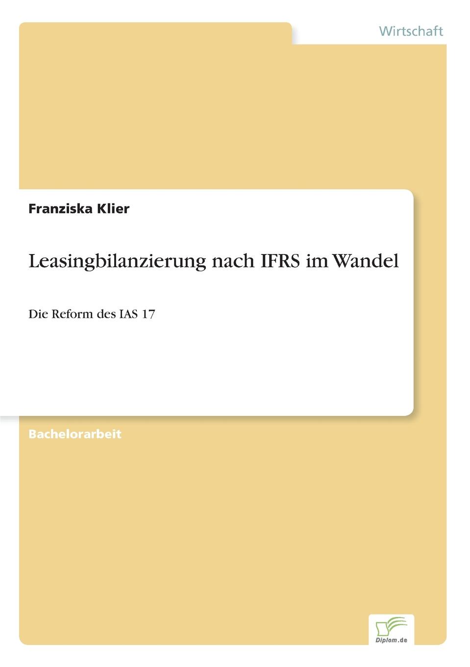 фото Leasingbilanzierung nach IFRS im Wandel