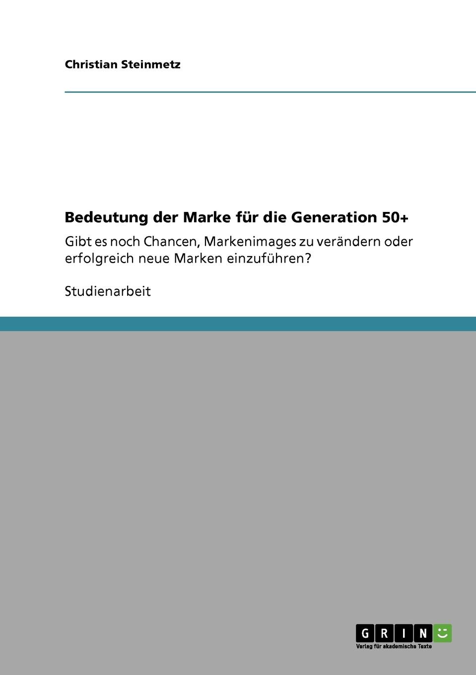 фото Bedeutung der Marke fur die Generation 50.