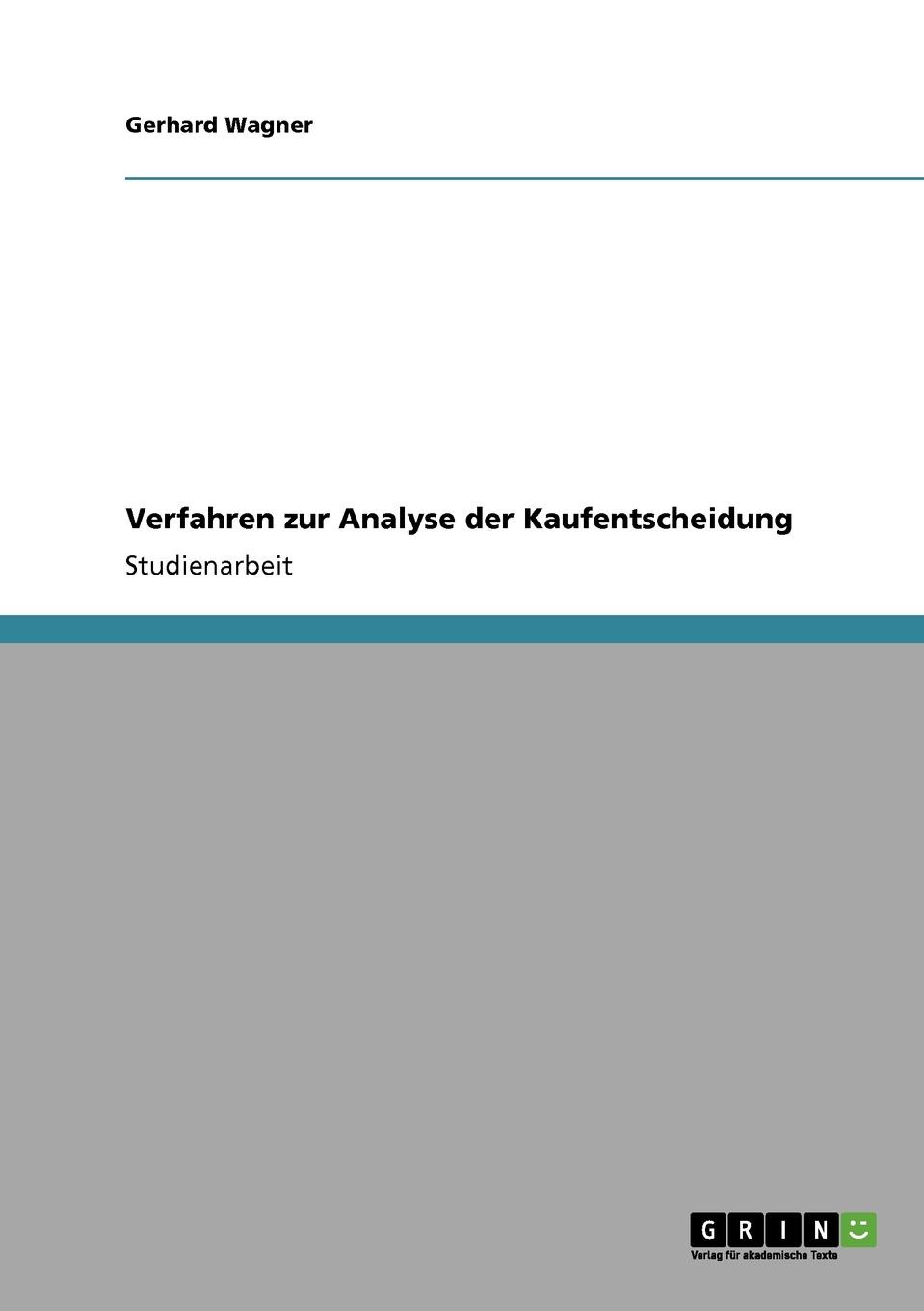 фото Verfahren zur Analyse der Kaufentscheidung