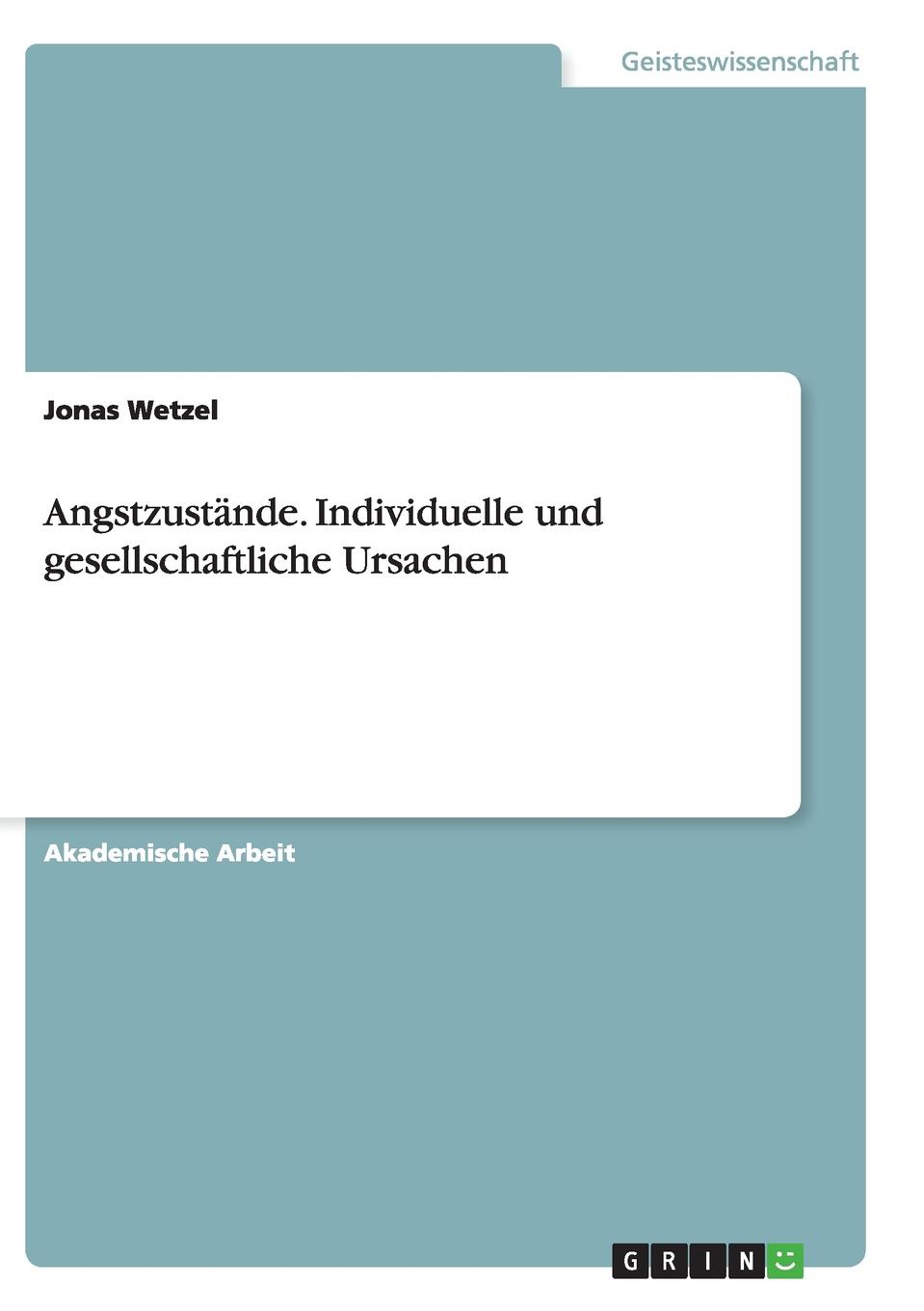 фото Angstzustande. Individuelle und gesellschaftliche Ursachen