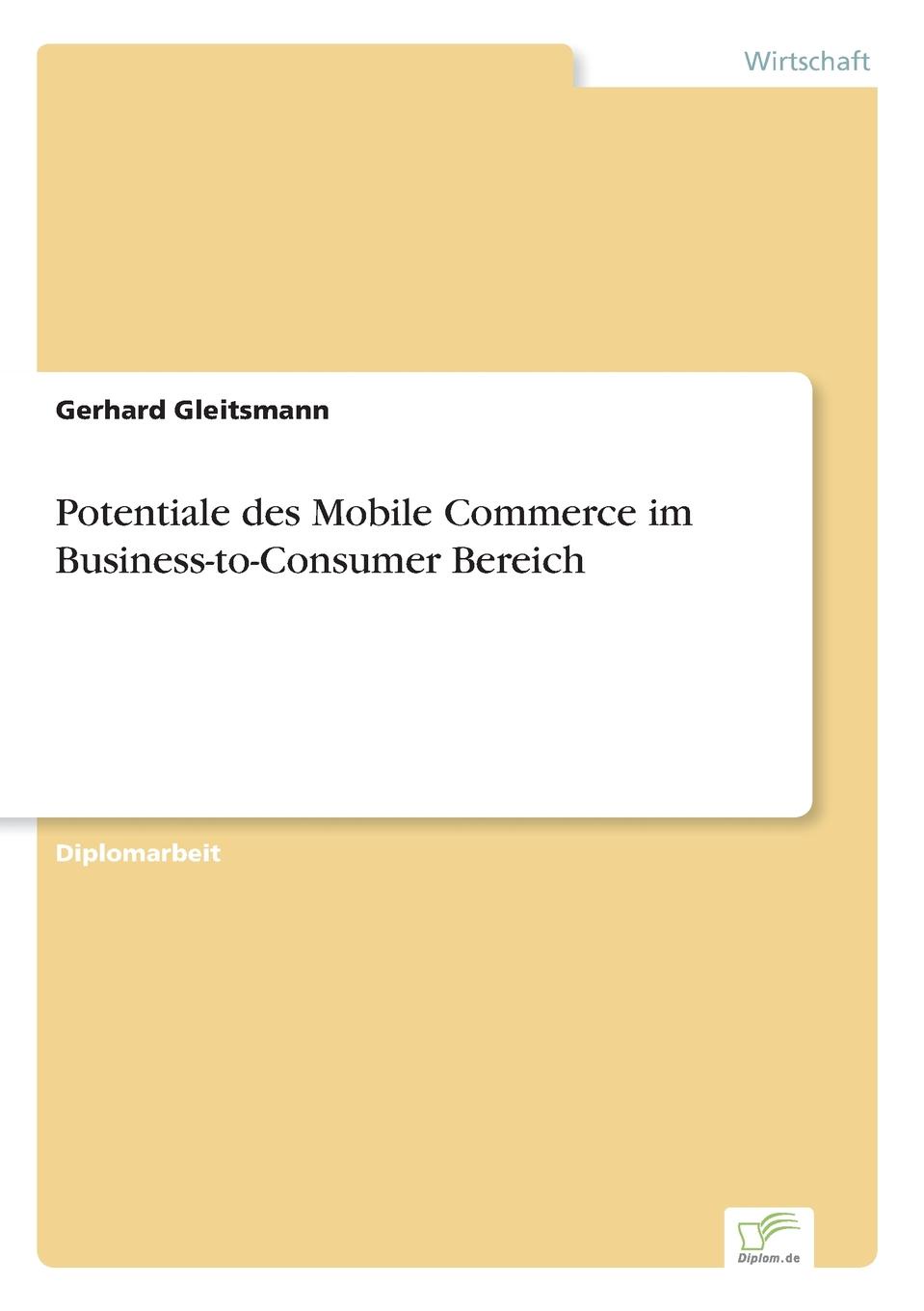 фото Potentiale des Mobile Commerce im Business-to-Consumer Bereich