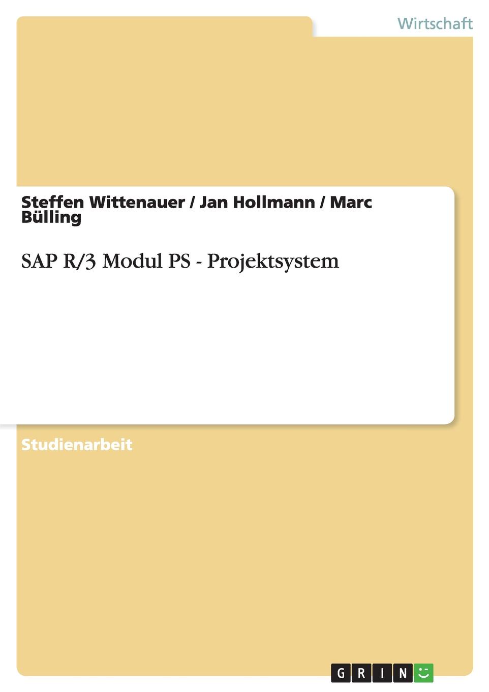 SAP R/3 Modul PS - Projektsystem