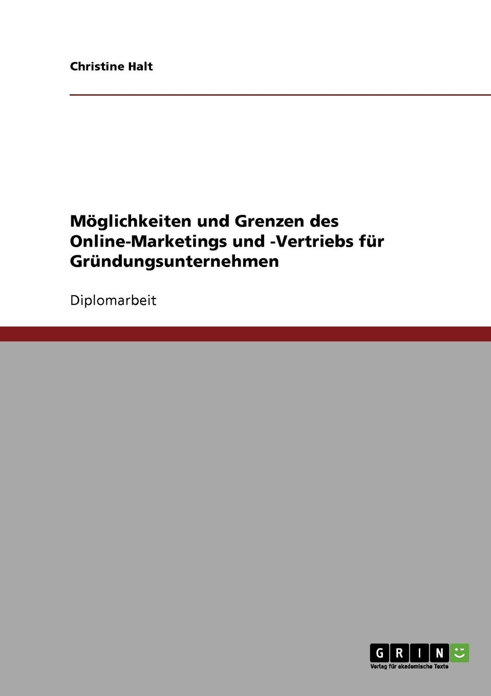 фото Moglichkeiten und Grenzen des Online-Marketings und -Vertriebs fur Grundungsunternehmen