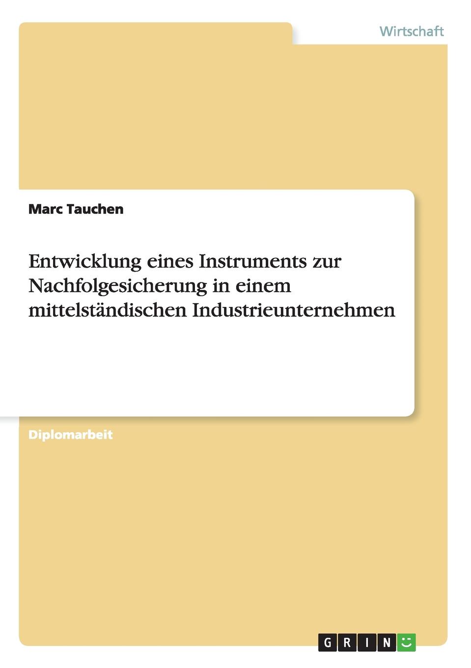 фото Entwicklung eines Instruments zur Nachfolgesicherung in einem mittelstandischen Industrieunternehmen