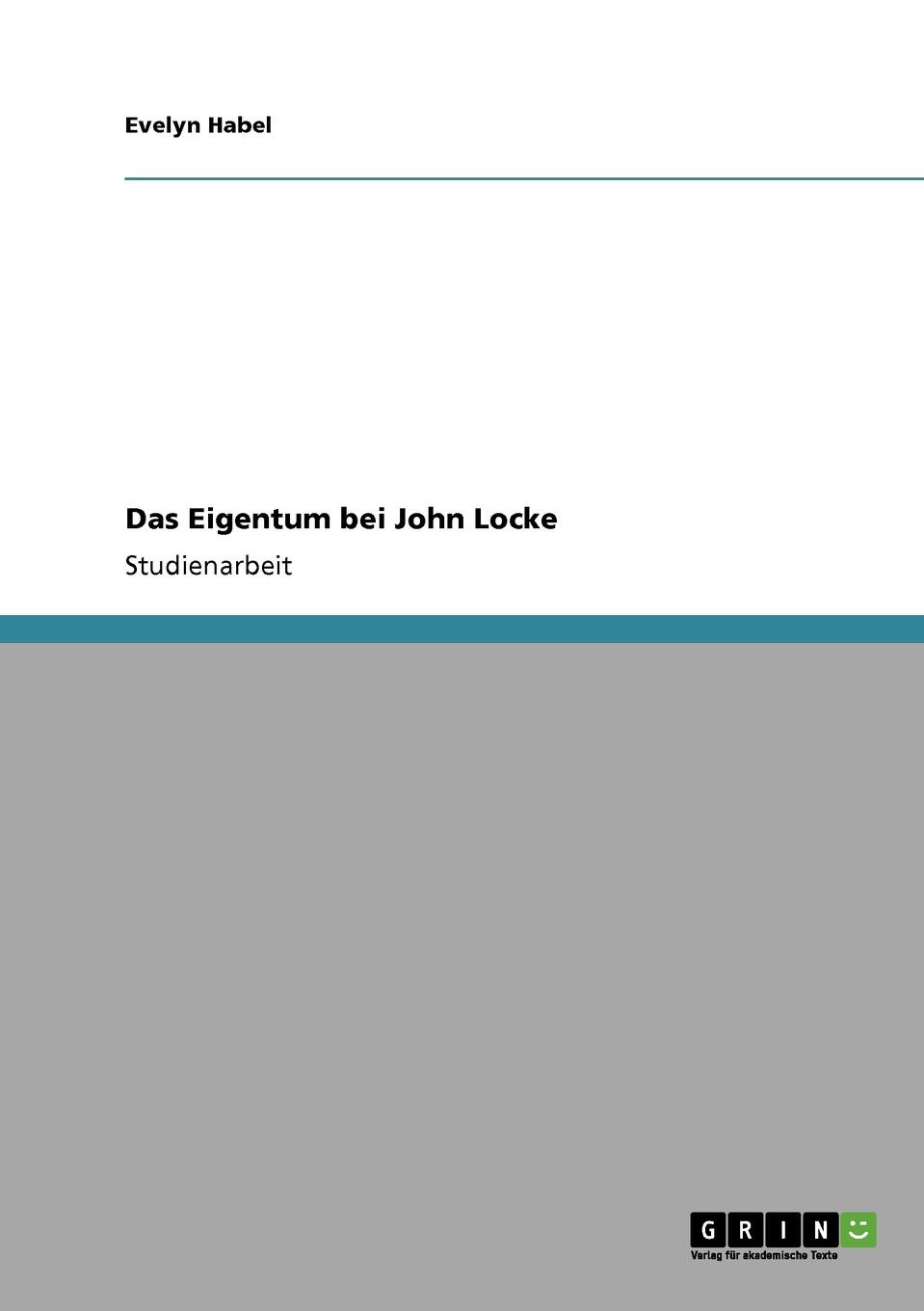 Das Eigentum bei  John Locke