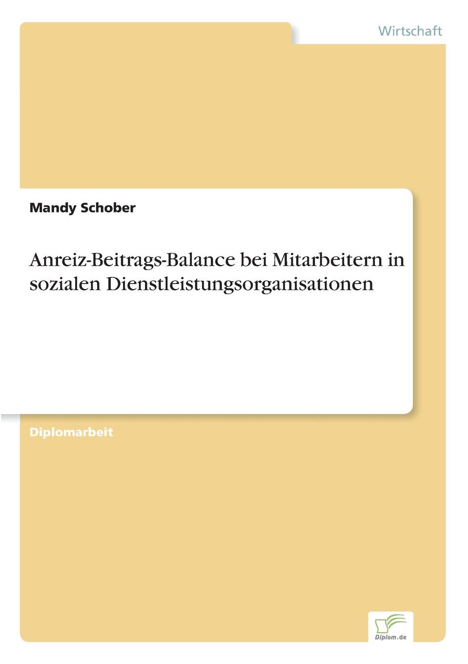 Anreiz-Beitrags-Balance bei Mitarbeitern in sozialen Dienstleistungsorganisationen