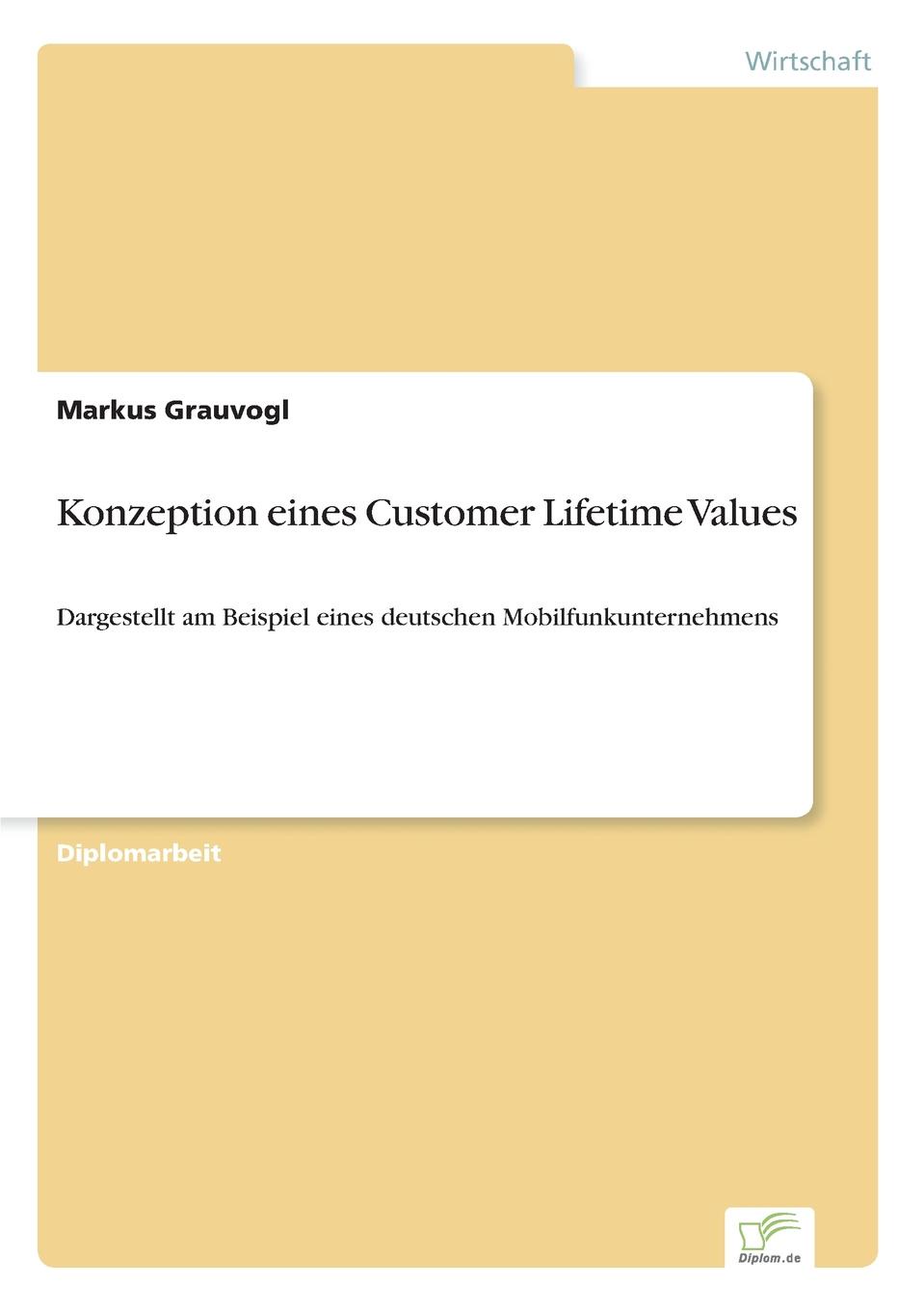 фото Konzeption eines Customer Lifetime Values