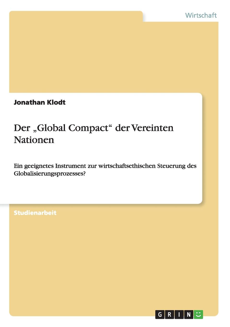 Der .Global Compact\