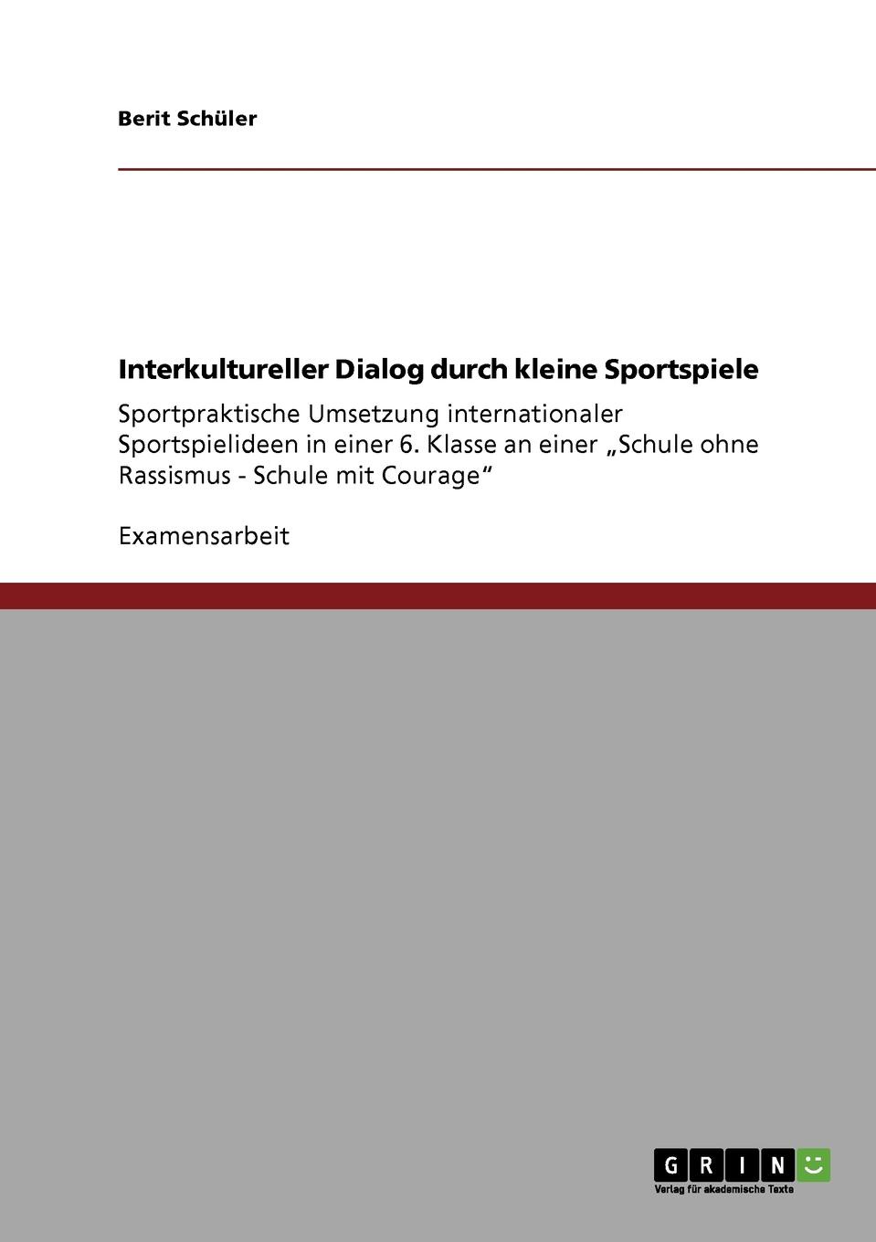 фото Interkultureller Dialog durch kleine Sportspiele