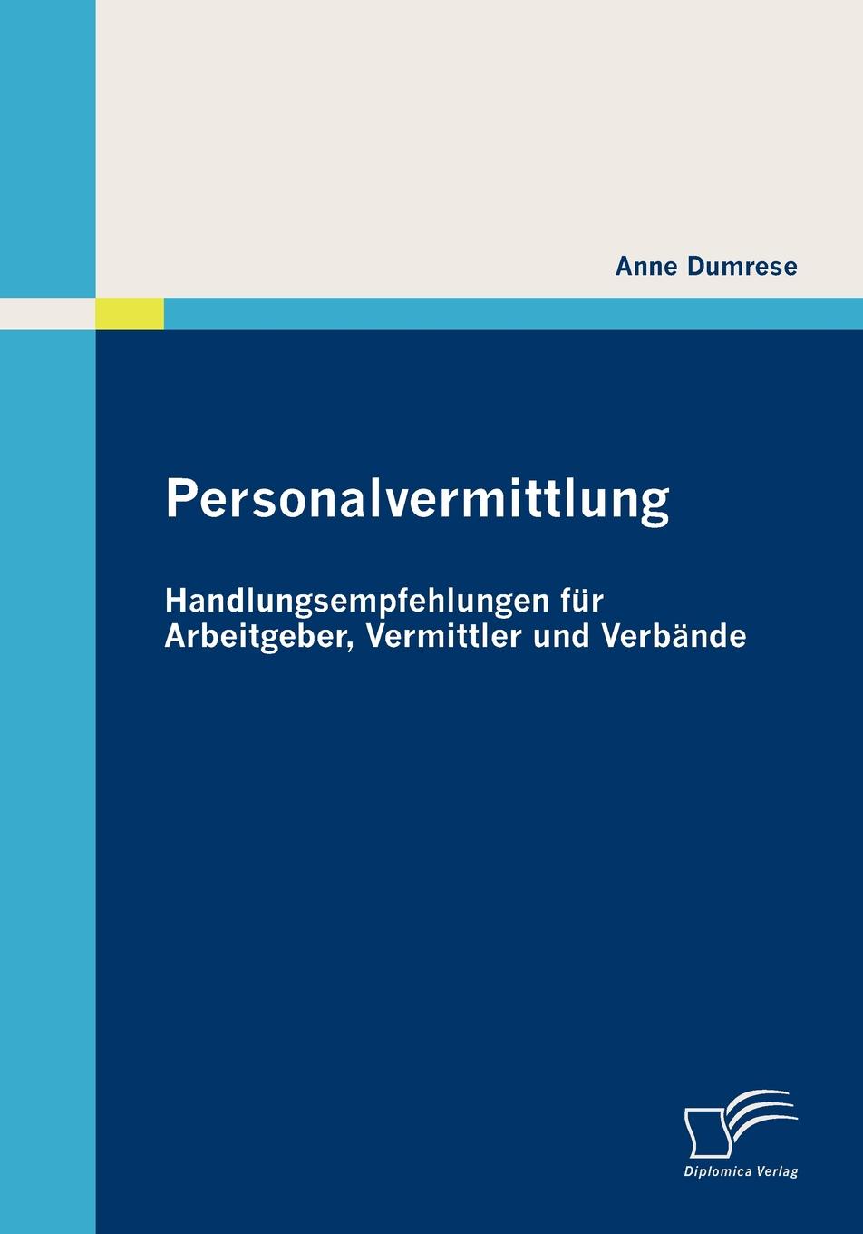 фото Personalvermittlung. Handlungsempfehlungen fur Arbeitgeber, Vermittler und Verbande