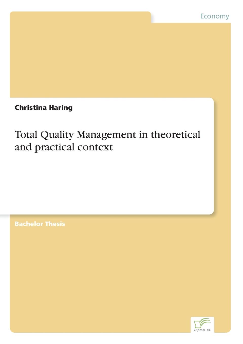 фото Total Quality Management in theoretical and practical context