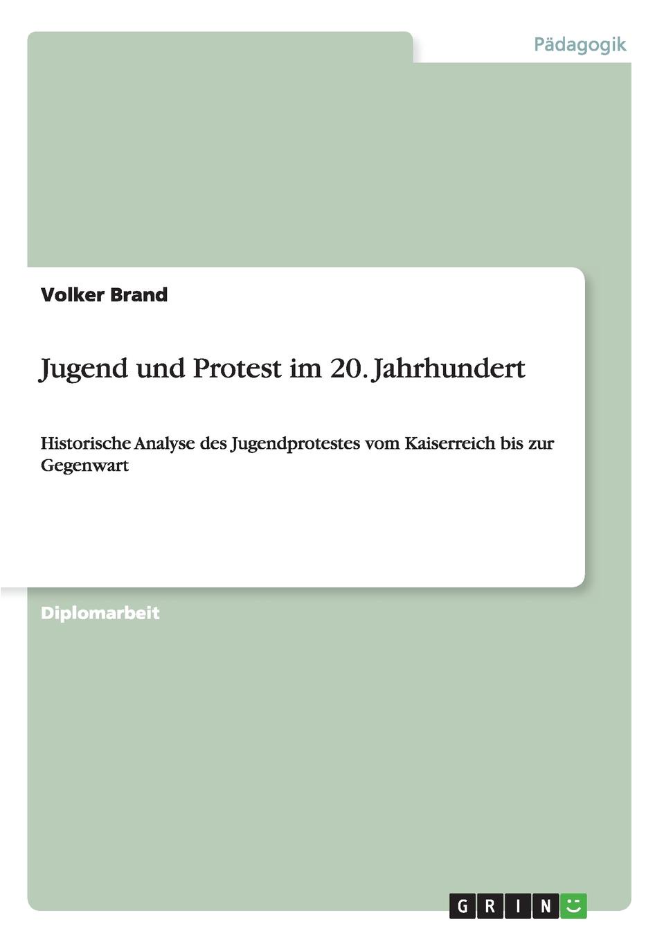 Jugend und Protest im 20. Jahrhundert