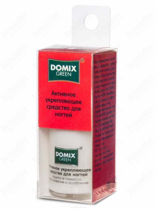 Лечебное средство для ногтей и кутикулы Domix Green Активное укрепляющее 106483