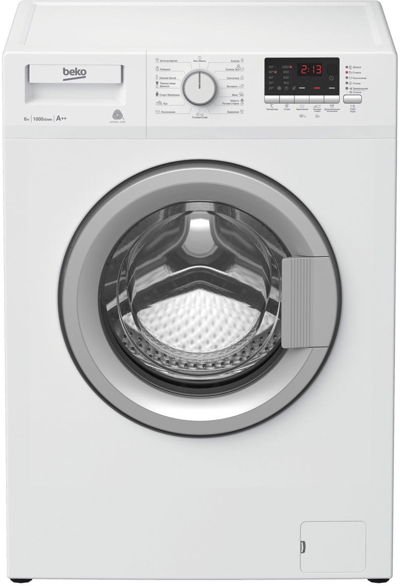 фото Стиральная машина Beko WRE65P2BSW, белый