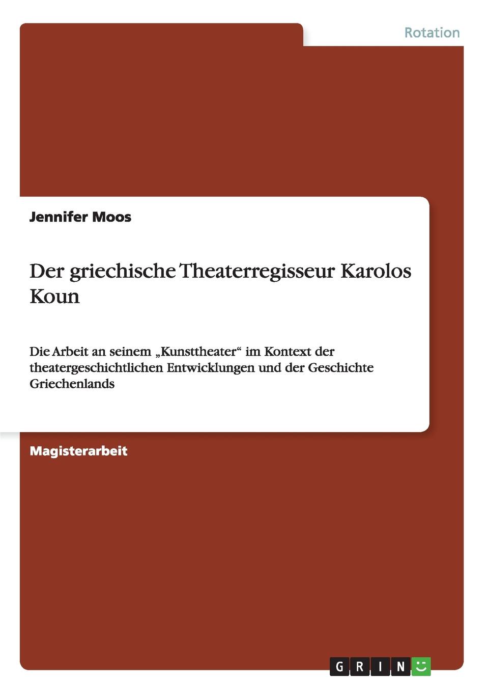 Der griechische Theaterregisseur Karolos Koun