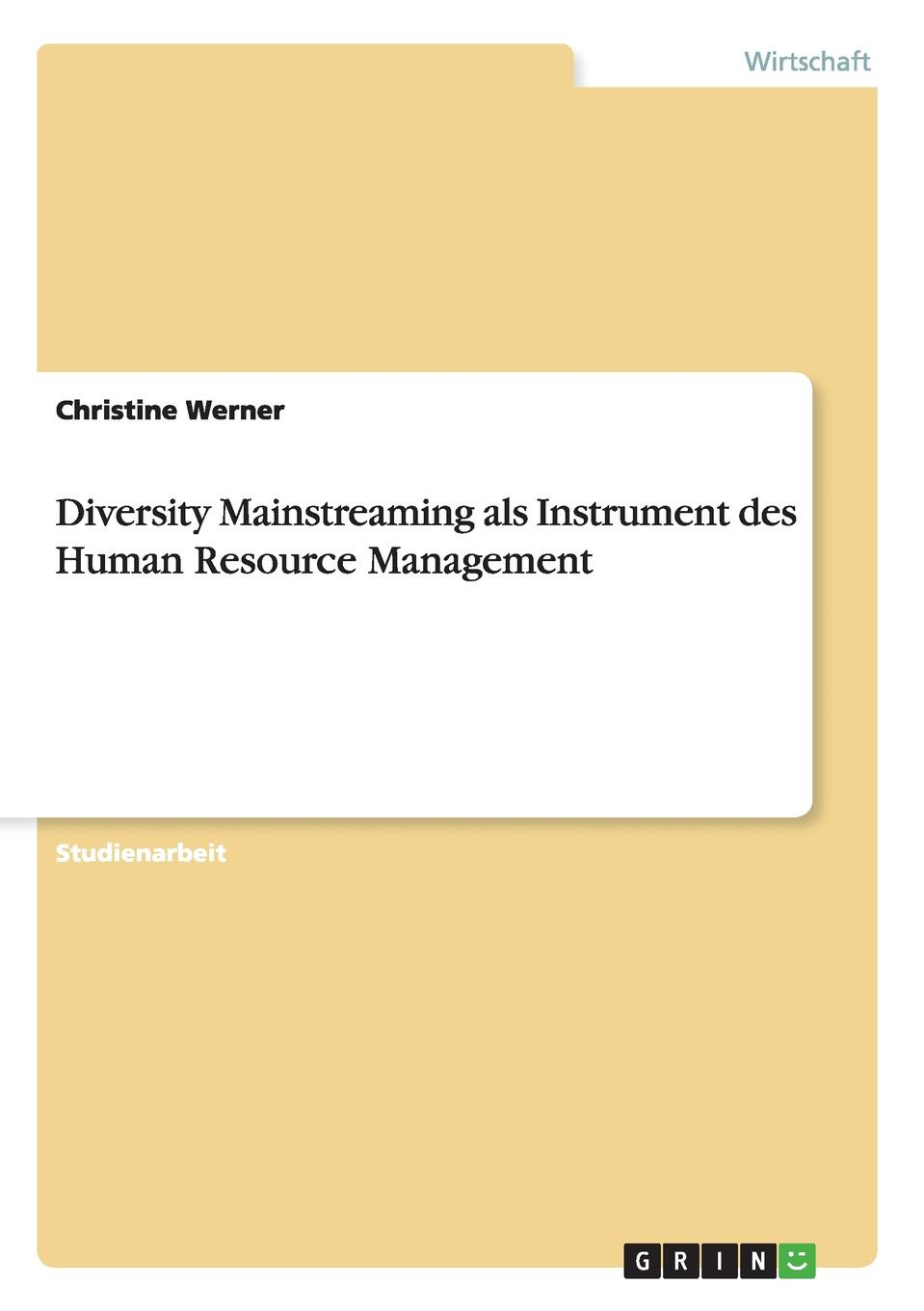 фото Diversity Mainstreaming als Instrument des Human Resource Management