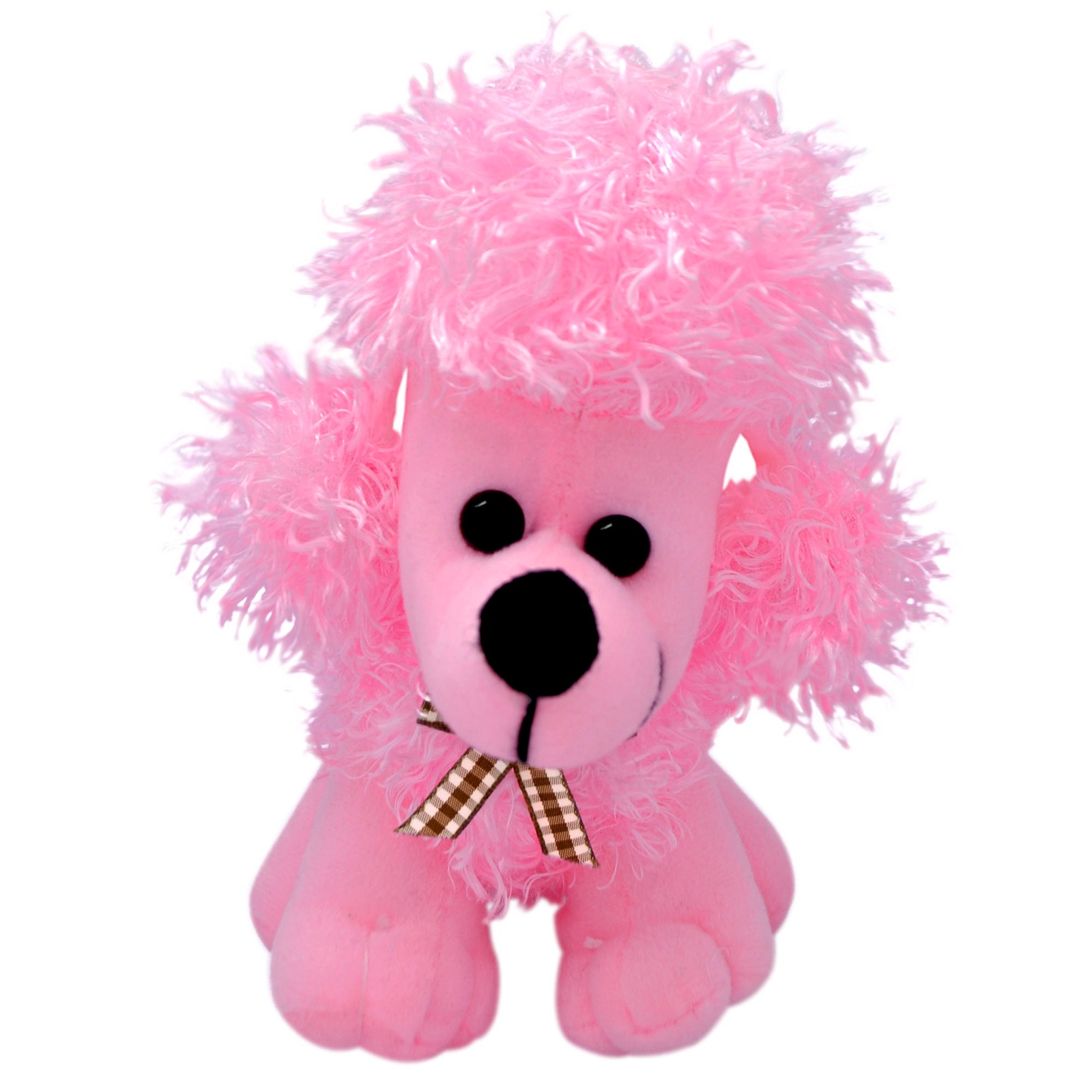 Мягкая игрушка АБВГДЕЙКА Собака розовый