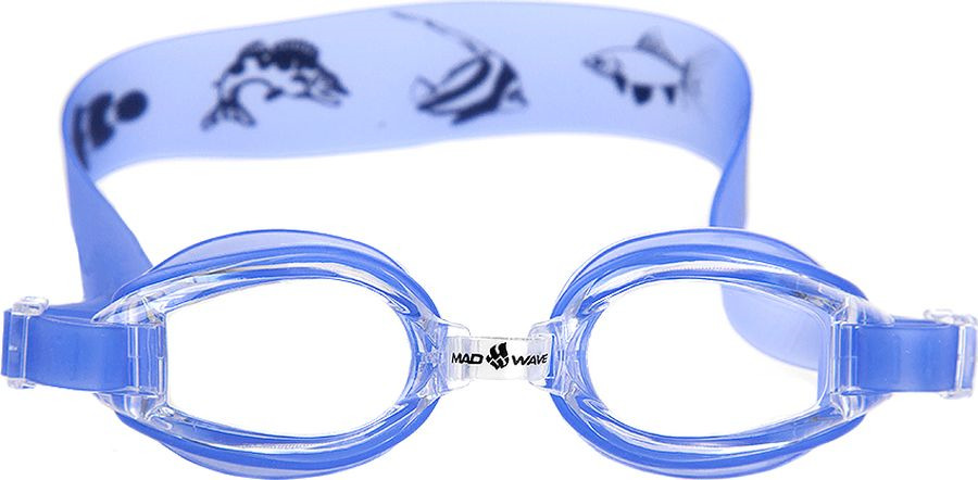 Очки для плавания детские MadWave Coaster Kids, M0415 01 0 03W, синий