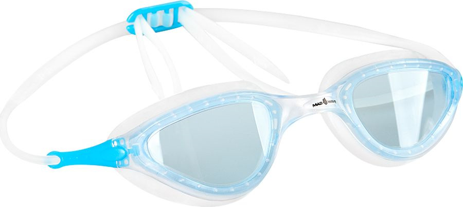 Очки для плавания MadWave Fit, 10019607, голубой, прозрачный