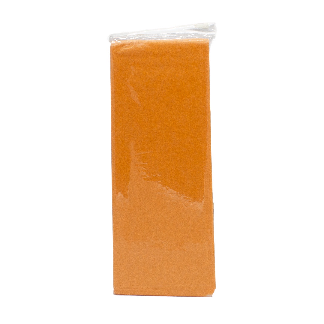 Подарочная упаковка Бумага тишью светло-оранжевая (76х50 см 10 листов), Бумага