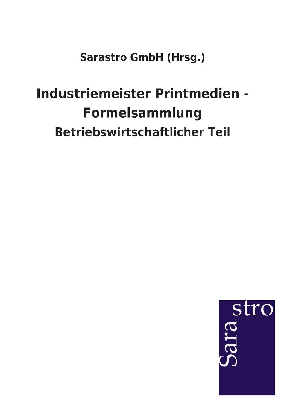 фото Industriemeister Printmedien - Formelsammlung