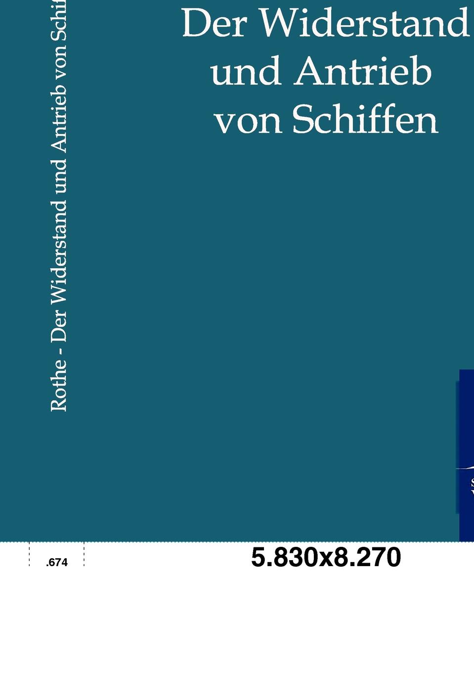 фото Der Widerstand Und Antrieb Von Schiffen