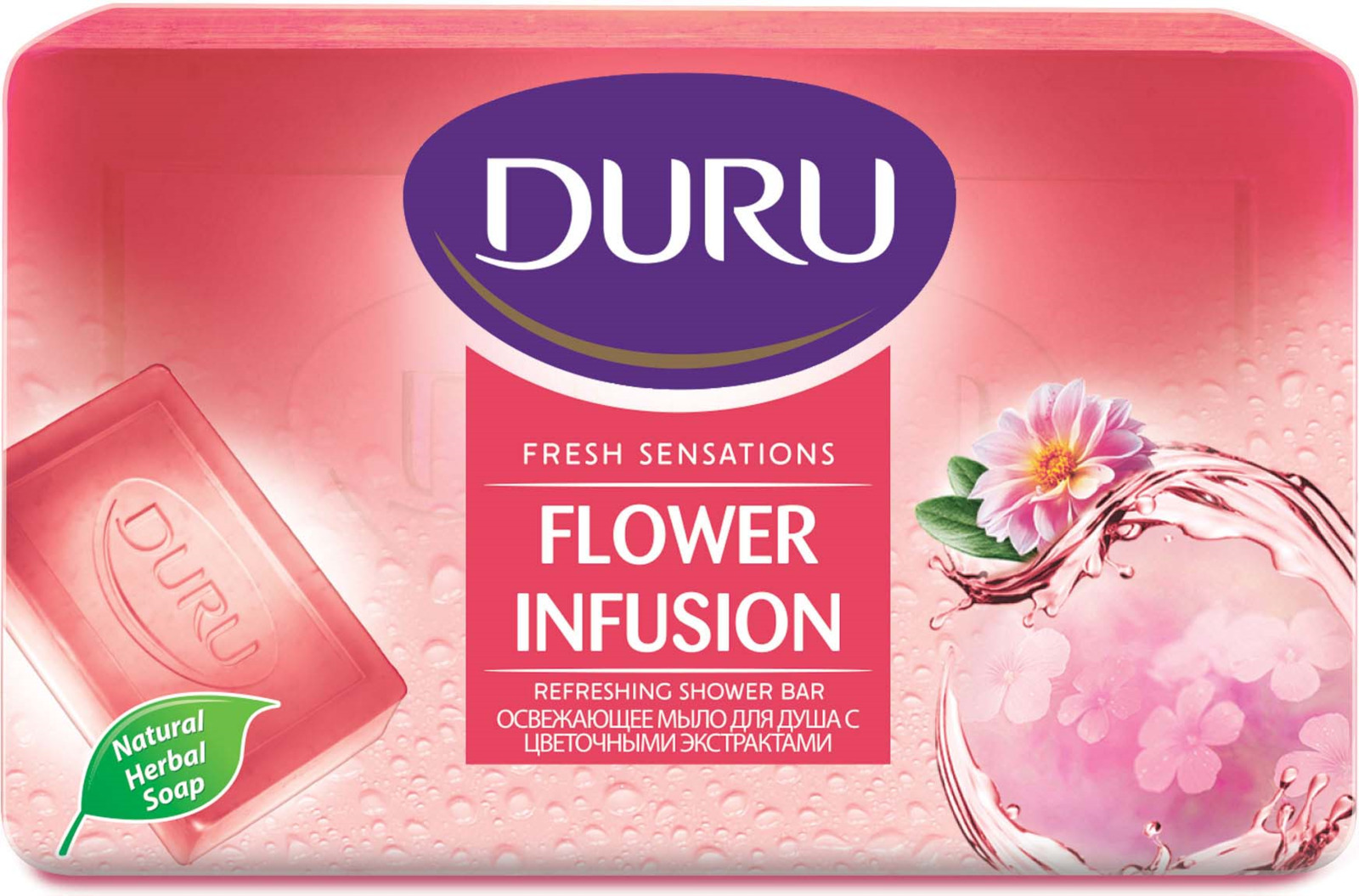 фото Мыло для душа Duru Fresh Sensations Цветочные экстракты, 150 г