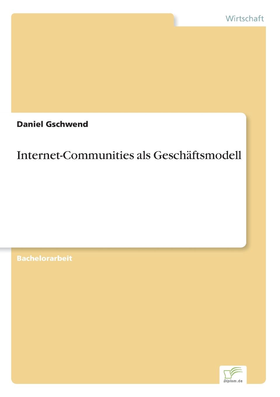 фото Internet-Communities als Geschaftsmodell