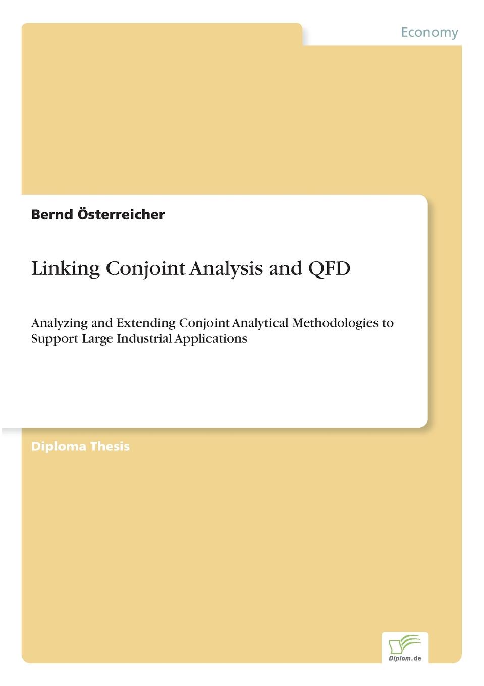 фото Linking Conjoint Analysis and QFD