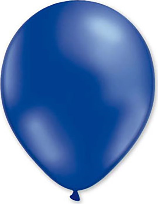 фото Воздушный шарик Miland, металлик синий, 100 шт, 31 см