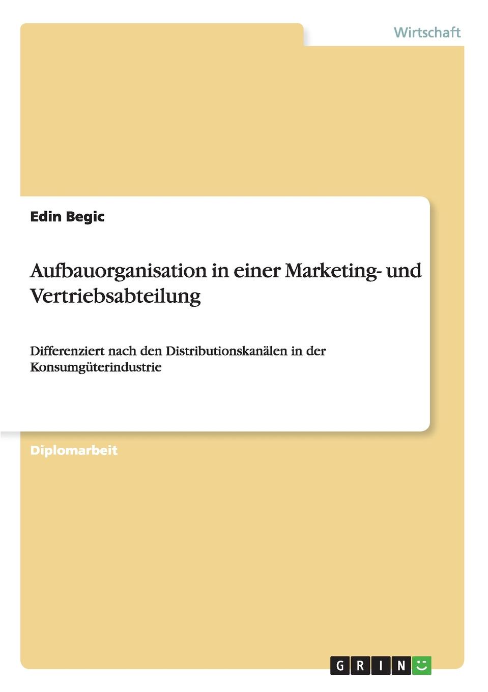 фото Aufbauorganisation in einer Marketing- und Vertriebsabteilung