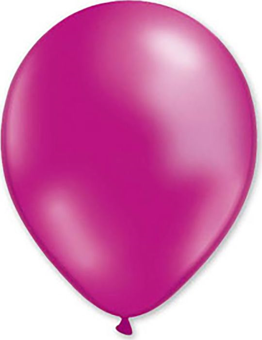 фото Воздушный шарик Miland, металлик фуксия, 100 шт, 31 см