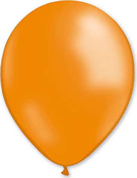 фото Воздушный шарик Miland, металлик мандариновый, 100 шт, 21 см