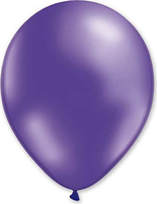 фото Воздушный шарик Miland, металлик фиолетовый, 100 шт, 31 см