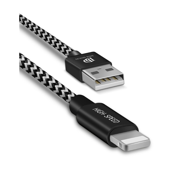 фото Кабель Dux Ducis Data Cable Lightning 100 см, черный