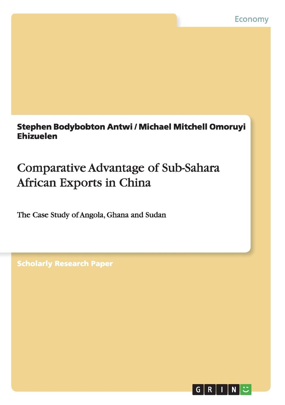 фото Comparative Advantage of Sub-Sahara African Exports in China