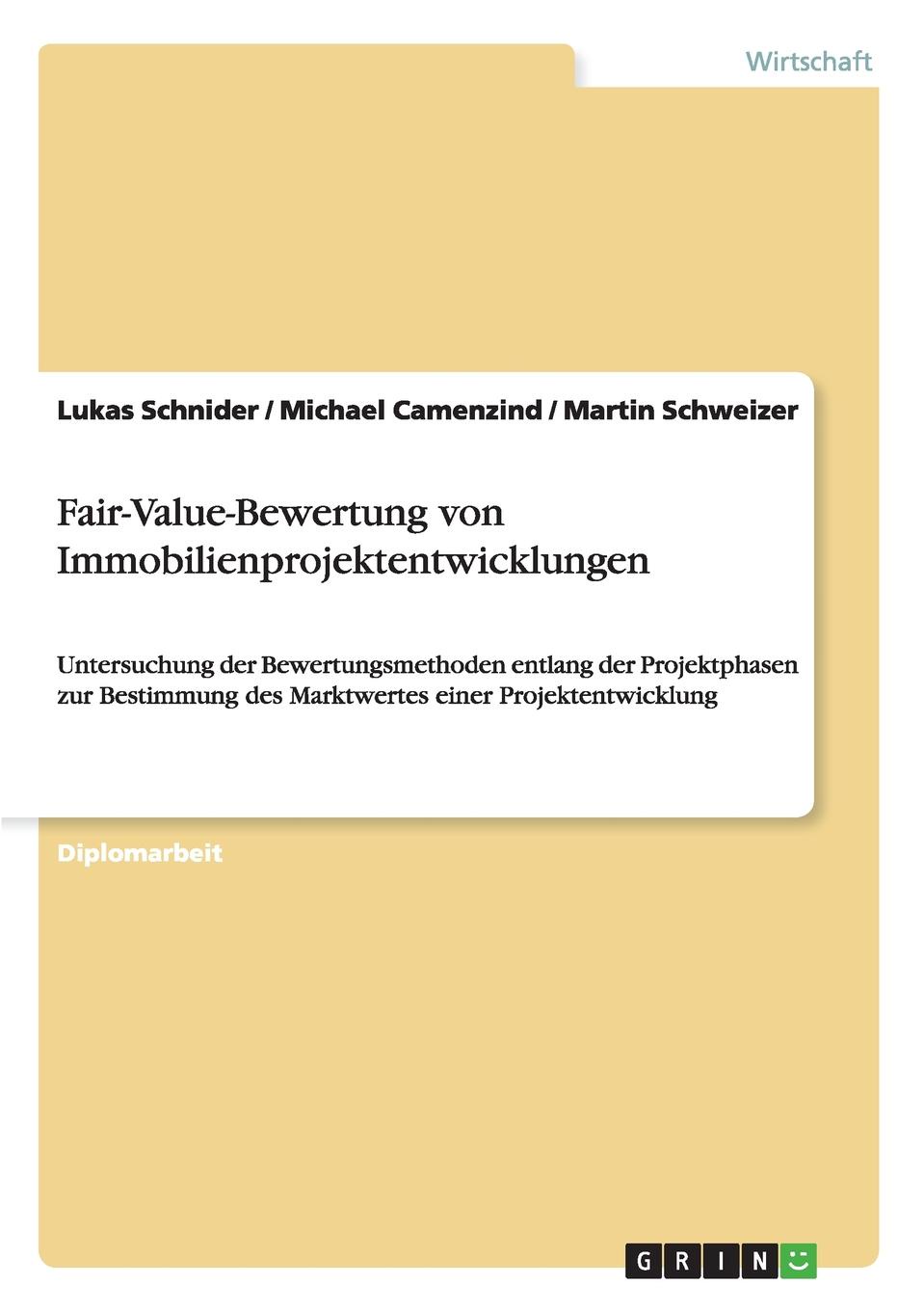 фото Fair-Value-Bewertung von Immobilienprojektentwicklungen