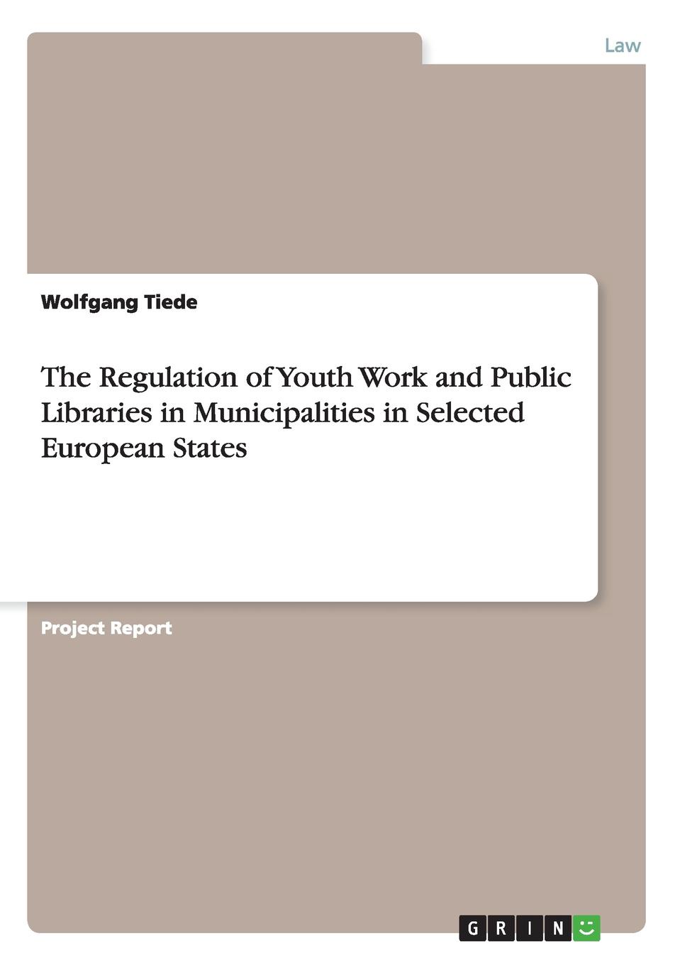 фото The Regulation of Youth Work and Public Libraries in Municipalities in Selected European States