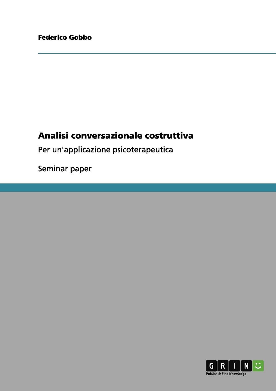 Analisi conversazionale costruttiva