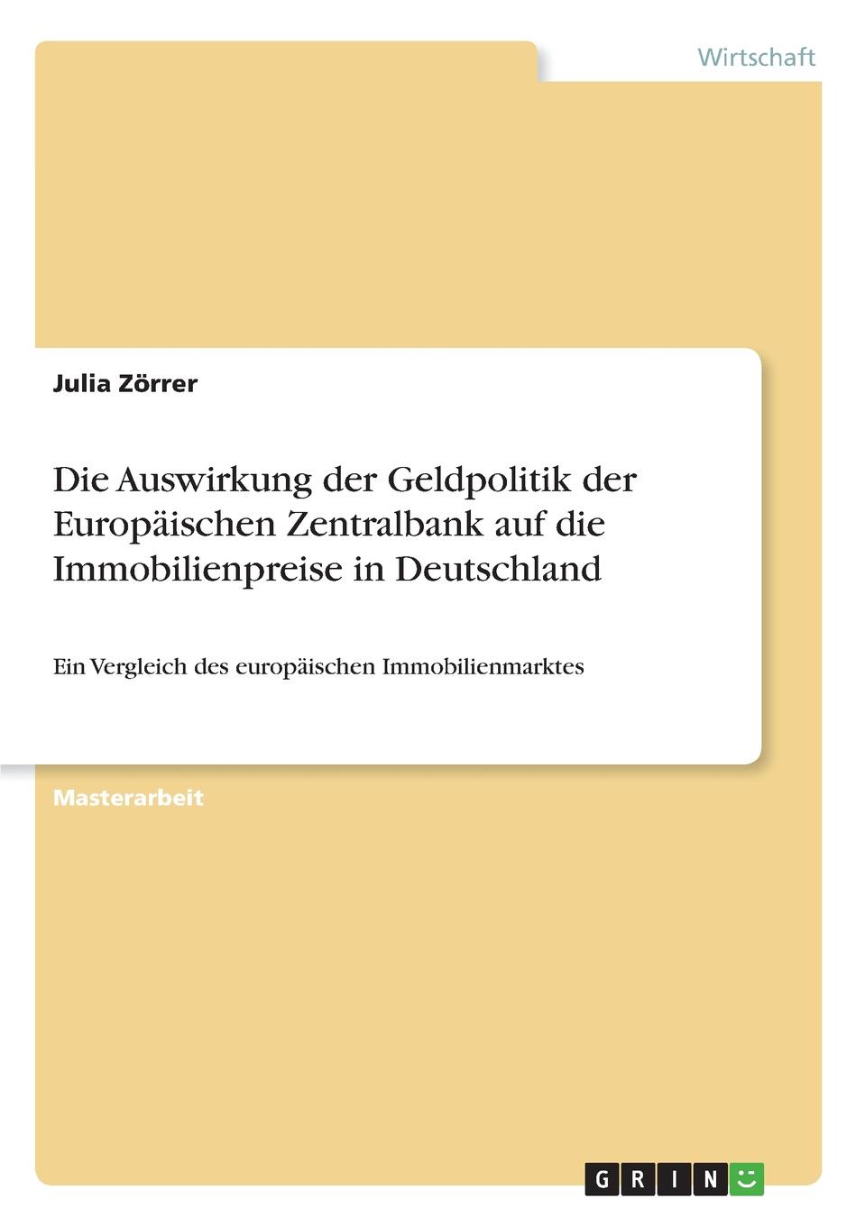 фото Die Auswirkung der Geldpolitik der Europaischen Zentralbank auf die Immobilienpreise in Deutschland