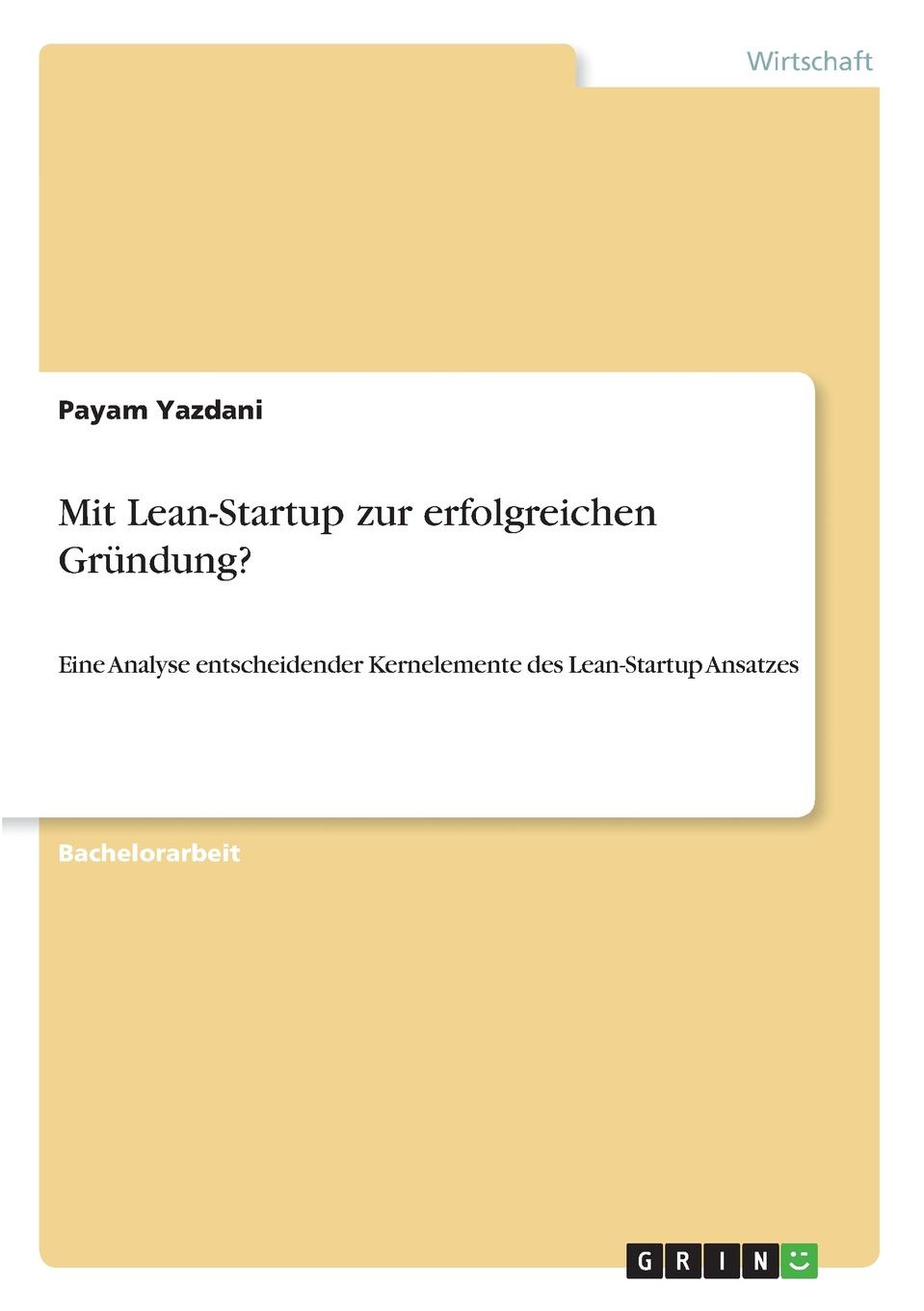 фото Mit Lean-Startup zur erfolgreichen Grundung.