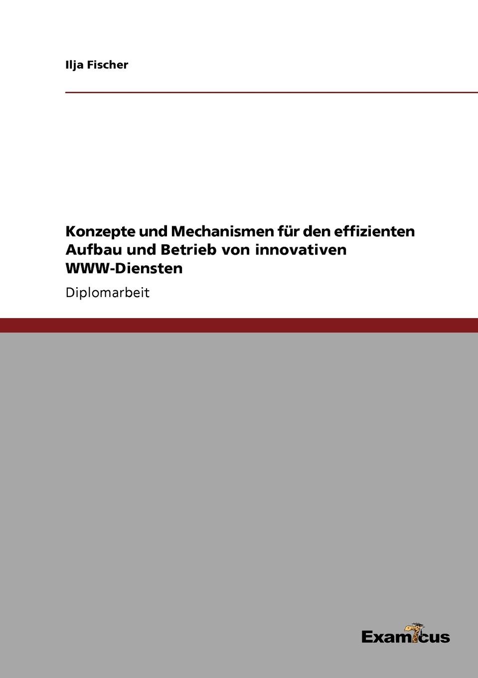 Ilja Fischer Konzepte und Mechanismen fur den effizienten Aufbau und Betrieb von innovativen WWW-Diensten ilja fischer konzepte und mechanismen fur den effizienten aufbau und betrieb von innovativen www diensten