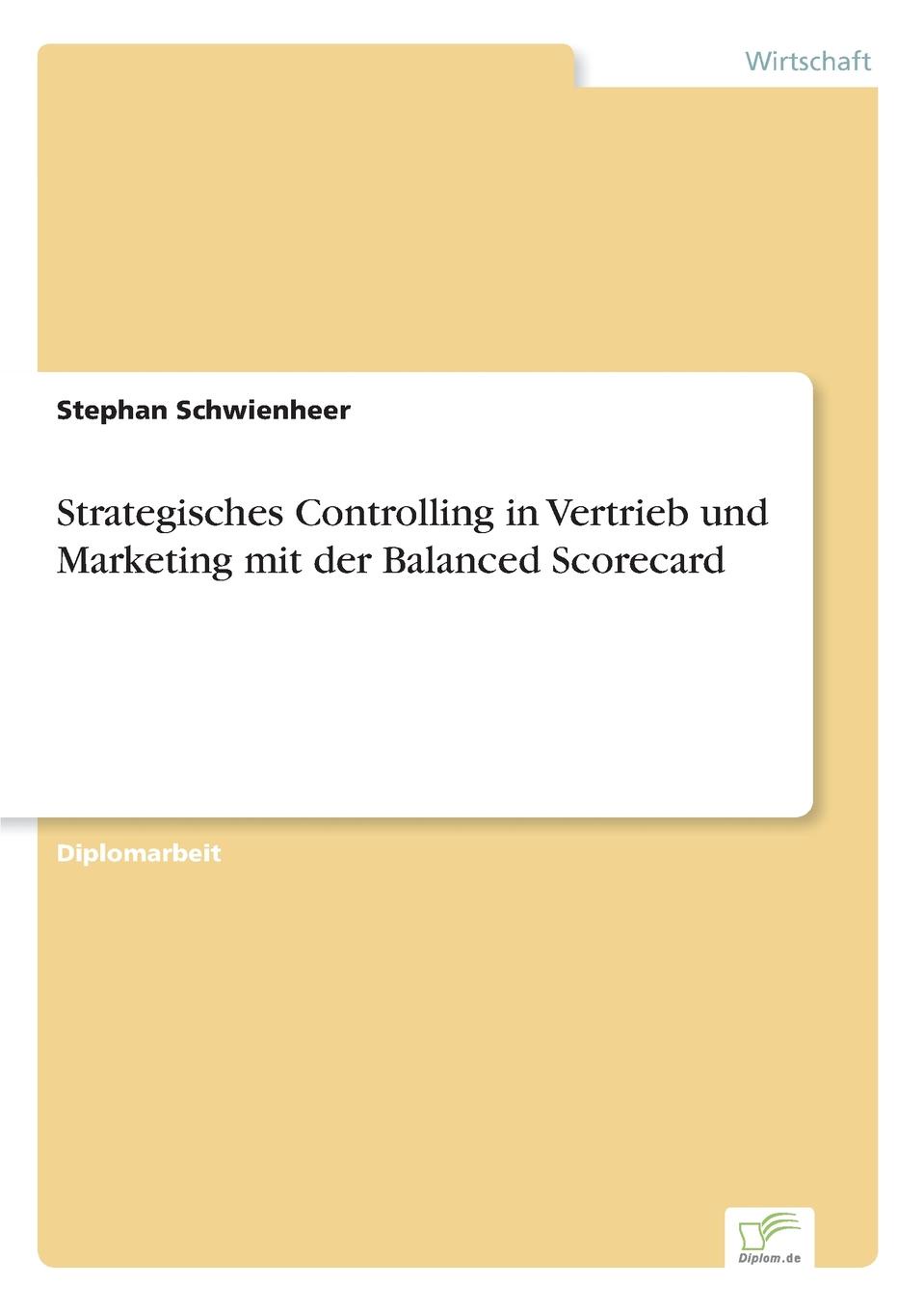 фото Strategisches Controlling in Vertrieb und Marketing mit der Balanced Scorecard